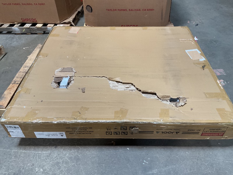 Photo 1 of *** MAJOR DAMAGE ***JOOLA Rally TL Professional MDF Indoor Ping Pong Table w/Quick Clamp Table Tennis Net & Post Set - 10 Minute Easy Assembly - Corner Ball Holders - Tournament Quality - Includes Playback Mode