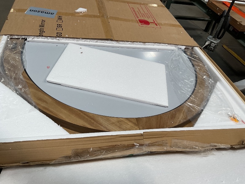 Photo 1 of *** PHOTO FOR REFERENCE/BROWN ***Full Length Mirror, 81"×41" Wooden Mirror Full Length with Stand Wood Floor Mirror, Oversized Stand Up Mirrors Large Wall Mirrors, Wall Mounted Mirrors, Arched Vintage Style