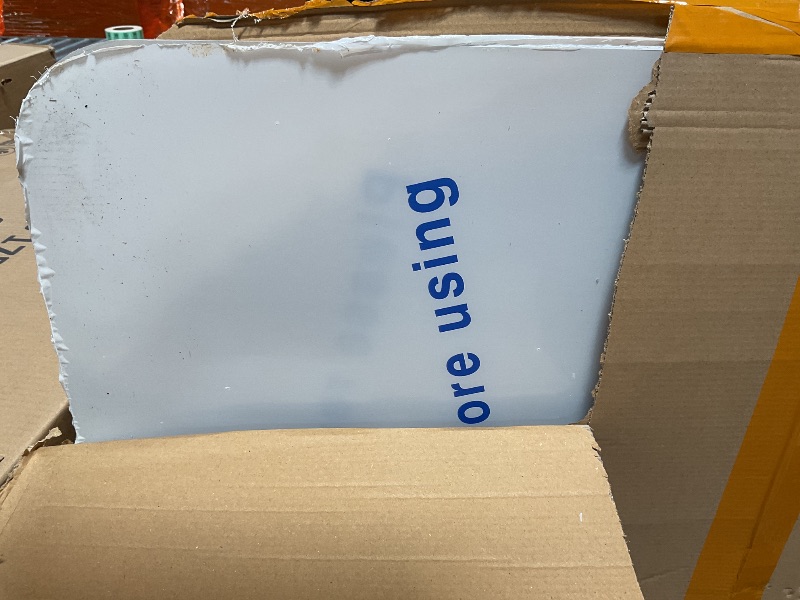 Photo 1 of [Upgraded Version] Crystal Clear 1/5" Thick 47" x 35" Heavy Duty Hard Chair Mat, Can be Used on Carpet or Hard Floor