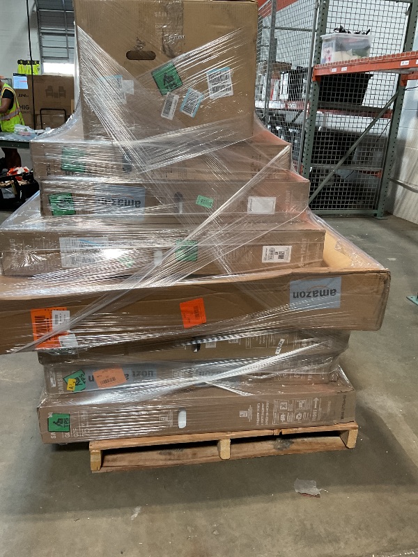 Photo 1 of *** PALLET OF MIXED BROKEN TVS/ALL SALES FINAL/NO REFUND OR RETURNS/NEEDS TRUCK FOR PICK UP***
