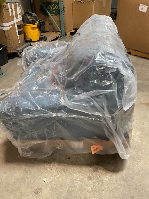 Photo 1 of *** MINOR DAMAGE/DIRTY FROM TRANSPORT ***Signature Design by Ashley Cashton Modern Upholstered Chair, Blue