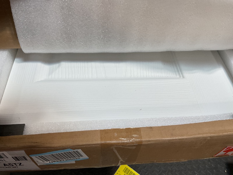 Photo 1 of **ONLY ONE DOOR **SMARTSTANDARD 72" x 80" Paintable Bifold Door, 3-Panels Closet Doors with Hardward Kits, White Primed Surface Ready for Painting, 70 4/5" x 78 2/5", Elegant Molded Design, Easy Installation