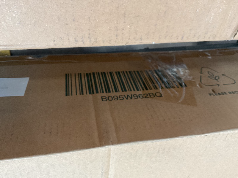 Photo 1 of **HAS MINOR SCRAPES & SCRATCHES ON HEADBOARD** NUS Allen Mid Century Wood Platform Bed Frame/Solid Wood Foundation/Wood Slat Support/No Box Spring Needed/Easy Assembly, King