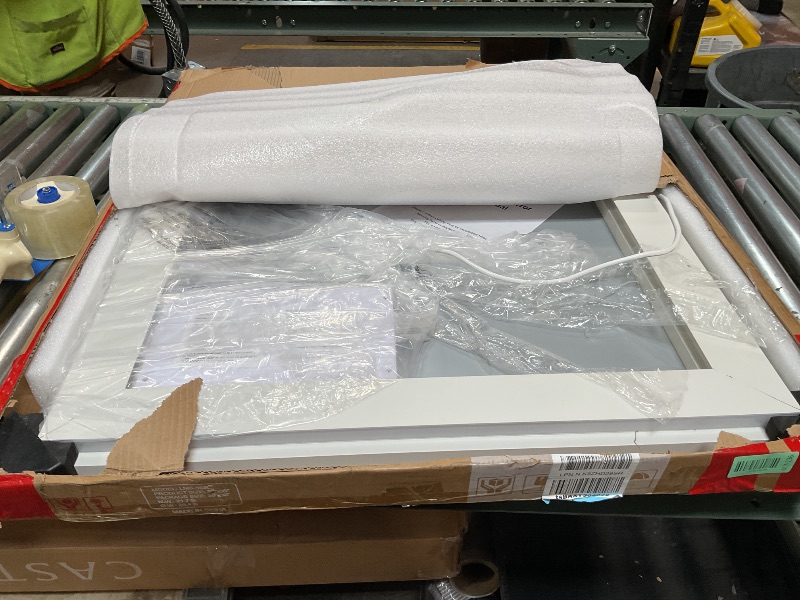 Photo 1 of **MISSING ASSEMBLY PIECES** Callsky 30x36 LED Bathroom Mirror with Lights, Super Bright Front & Backlit Vanity Mirror for Wall, Anti-Fog & Memory Smart Mirror, 5mm Shatter-Proof Tempered Glass, ETL Listed, Vertical/Horizontal