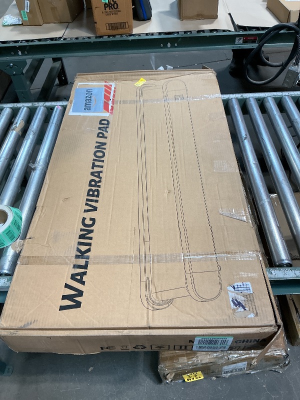 Photo 1 of ***FOR PARTS ONLY/ NON-FUNCTIONAL*** Walking Pad Treadmill with APP, 3 in 1 Under Desk Treadmills, 2.5HP Low Noise Walking Vibration Pad with Remote Control,Portable Treadmill for Home Office, Red
