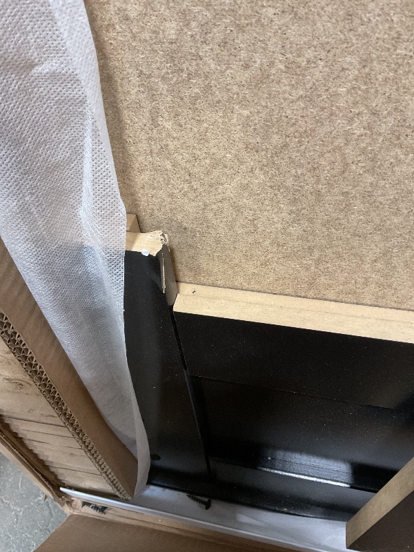 Photo 1 of *** MINOR DAMAGE***Signature Design by Ashley Maribel Transitional Queen Panel Bed, Foundation or Box Spring Needed, Black