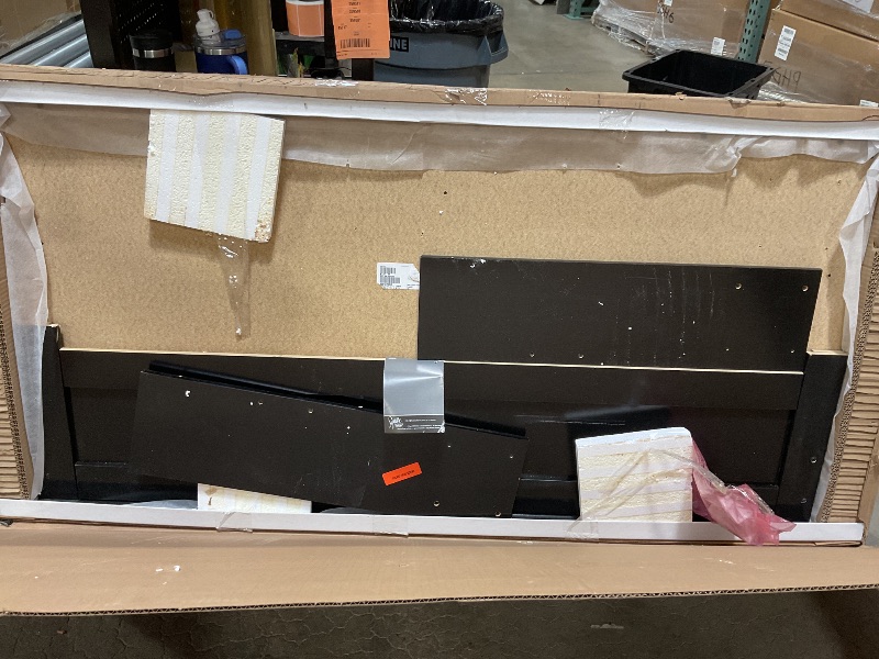 Photo 1 of *** MINOR DAMAGE***Signature Design by Ashley Maribel Transitional Queen Panel Bed, Foundation or Box Spring Needed, Black