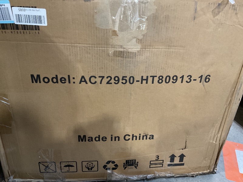 Photo 1 of *** UNKNOWN MISSING HARDWARE***KISLOT Swivel Accent Chair Round Barrel Armchair Upholstered Performance Fabric for Living Room Bedroom Waitingroom,1 Box,Light Grey