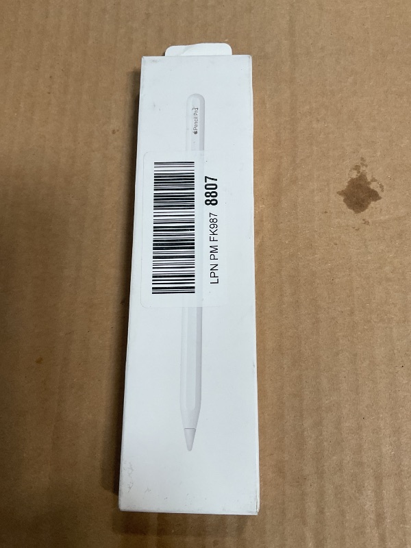 Photo 1 of **NON FUNCTIONAL**Apple Pencil Pro: Latest Model - Device Compatibility Check Required - Pixel-Perfect Precision, Tilt and Pressure Sensitivity, Perfect for Note-Taking, Drawing, and Art. Charges and Pairs Magnetically