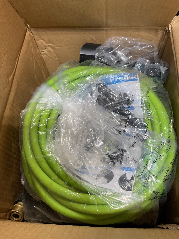 Photo 1 of ***POSSIBLY FOR PARTS/ MISSING PIECES*** Electric Pressure Washer - 2.5 GPM Portable Lightweight Power Washer, 4 Quick-Connect Nozzles & Adjustable Soap Tank Pressure Washers for Cars, Driveways, Patios, Fences, Decks, Facade, Home Cleaning