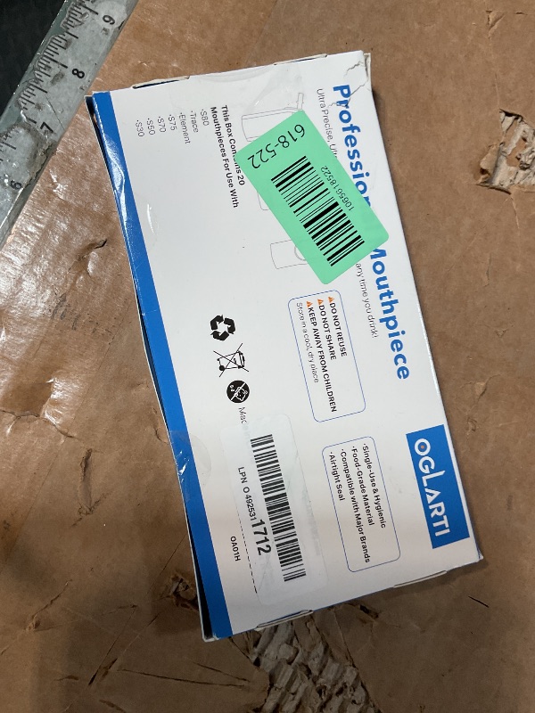 Photo 1 of [20 PCS] Breathalyzer Mouthpieces Disposable Replacement Tips, Individually Wrapped Breathalyzer Mouthpieces Bulk Pack for Alcohol Testers, Compatible with Bactrack S80, Trace, Element, S75