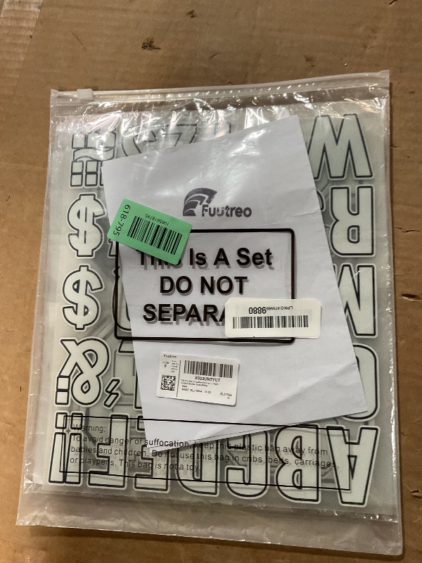 Photo 1 of 190 Pcs Iron on Letters Iron on Numbers Alphabets Fabric Stickers 8 Inch and 3 Inch Number Patches 2'' Heat Transfer Letters for Clothing DIY Crafts Sports Team Uniform(Border Style,White)