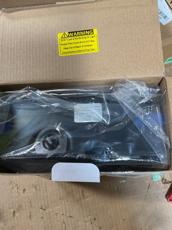 Photo 1 of ***DIRTY HEAVILY USED*** Turtle Tank Filter w/ U-V Light for Large 40-150 Gal Tank 4-Stage Flow Adjustable Low Water Level Internal Deodorization Green Clean Machine Killing Cloudy Saltwater Freshwater Aquarium Crystal Clear