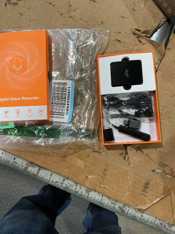 Photo 1 of 128G (9800 Hour) Voice Activated Recorder, Double-Sided Magnetic Voice Recorder with Playback, Audio Recorder with AI-Intelligent Noise Reduction, 70H Continuous for Lectures, Meetings