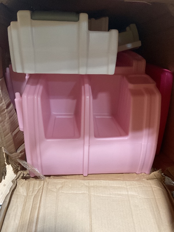 Photo 1 of *** FOR PARTS/ MISSING HARDWARE & ASSEMBLY PIECES*** Step2 Great Gourmet Kids Kitchen Playset, Indoor/Outdoor Kitchenette, Interactive Play with Lights and Sounds, Made of Durable Plastic, Includes 33 Piece Toy Accessories, Toddlers 3+ Years Old, Pink