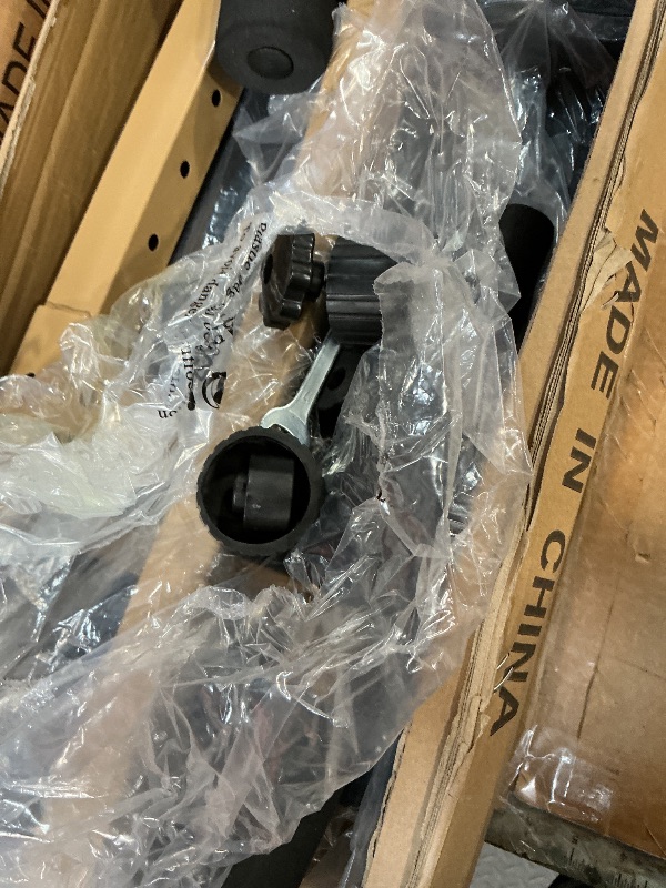 Photo 1 of *missing hardware*FitGoods Sit Up Bench, Adjustable Workout Bench for Ab Exercise, Curved Incline/Decline Slant Bench, Five Adjustment Levels, Great Home Gym Workout Equipment for Building Abs and Core Muscles