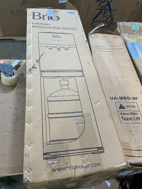 Photo 1 of **DENTED ** Brio Self Cleaning Bottom Loading Water Cooler Water Dispenser – Limited Edition - 3 Temperature Settings - Hot, Cold & Cool Water