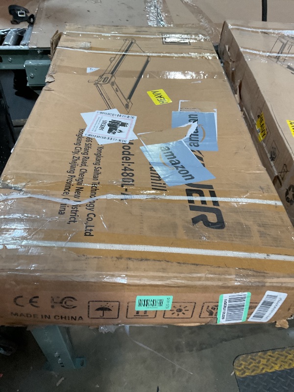Photo 1 of **NON FUNCTIONAL** AKLUER Walking Pad with Incline, Walking Treadmills for Home, 2.5 HP Under Desk Treadmill Small with Remote Control, Walking Pad Small Treadmill with LED Display