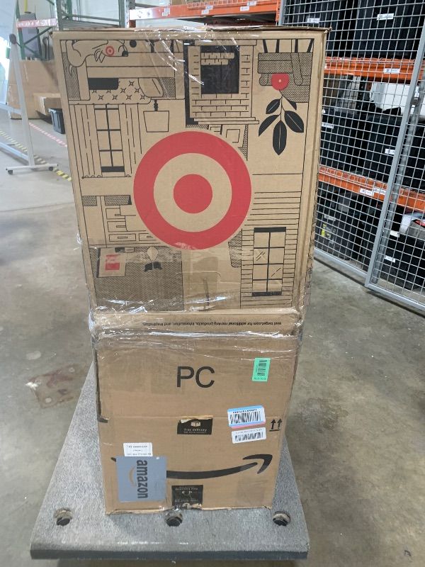 Photo 1 of **FOR PARTS ONLY** Turosur LED Night Stand with Gun Drawer, Smart Nightstand with Hidden Charging Station, Modern Beside Table with USB and Type-C Port End Table for Bedroom (Black)