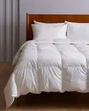 Photo 1 of ***actual size unknown, white comforter