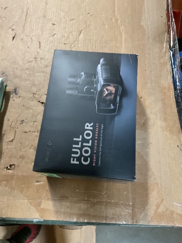 Photo 1 of ****NON-FUNCTIONAL IN DARK SETTING DISPLAYS BLACK SCREN*** AKASO Seemor-200 Night Vision Goggles - 4K Full Color Night Vision Binoculars for Adults, App-Enabled Photo and Video Saving,AI-ISP 3280FT Viewing Range,16x Digital Zoom for Camping Hiking & Secur