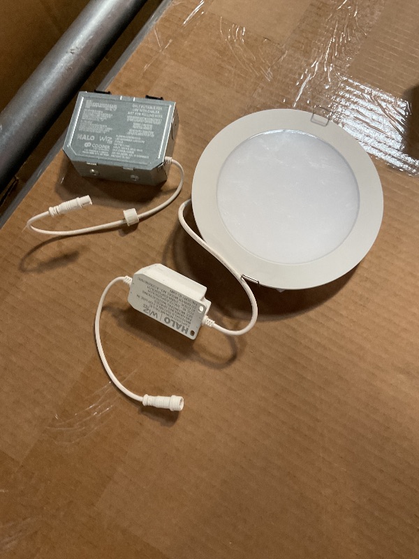 Photo 1 of *untested*HALO 6” Smart Wi-Fi Slim Canless LED Downlight Powered by WiZ Pro, Dimmable Full Color with Smart Home Integration : HLB6099WZRGBWMWR