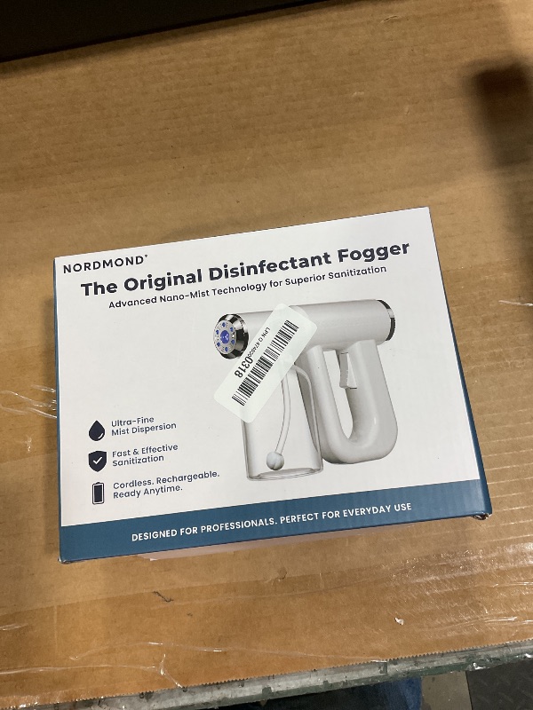 Photo 1 of ***NON FUNCTIONAL**
The Original Disinfectant Fogger Machine - Professional Sanitizer Sprayer - ULV Atomizer & Nano Steam Gun – Rechargeable Barber Spray Gun with Blue Light V2
