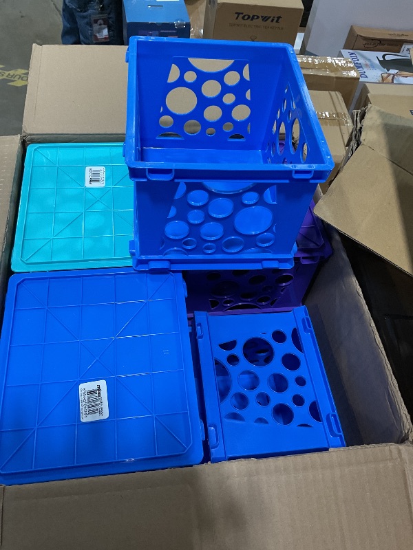 Photo 1 of ***SEE PHOTOS FOR COLORS*** Multicolor Sterilite Mini Crate Plastic