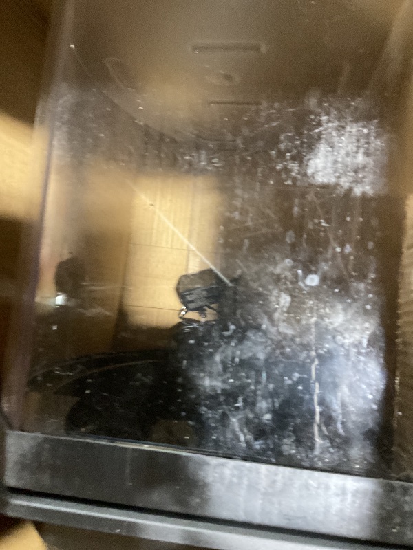 Photo 1 of **DIRTY / SCARTCHES*** Aqueon LED MiniBow Small Aquarium Fish Tank Kit with SmartClean Technology, Black, 5 Gallon