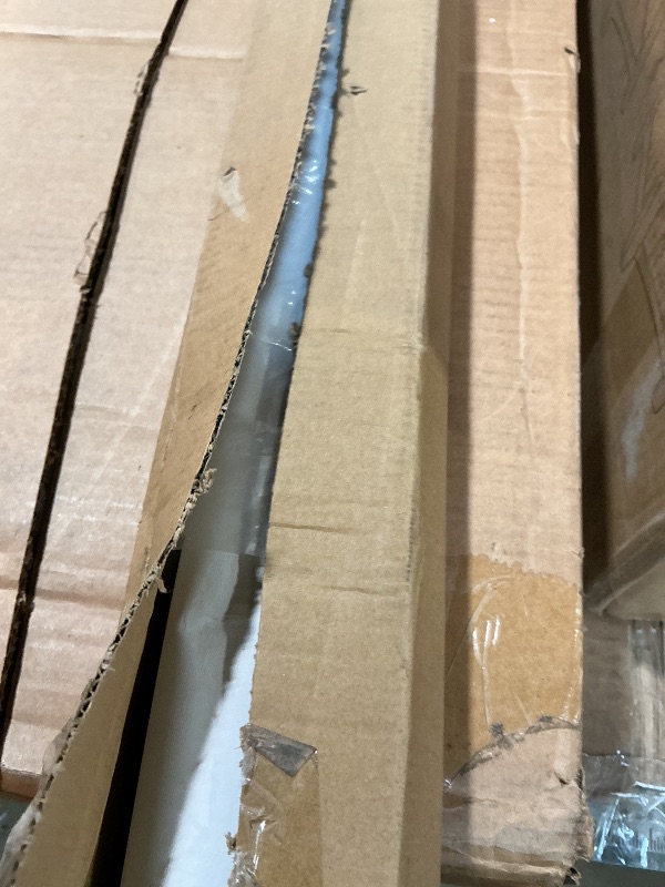 View 2 of **HAS MINOR DAMAGE (BENT)*** ChrisDowa Cordless Blackout Roller Shades for Windows, Thermal Insulated UV Protection Pull Down Shades, Total Blackout Window Blinds for Home, Office, Bedroom, Door (35" W x 72" H, White)