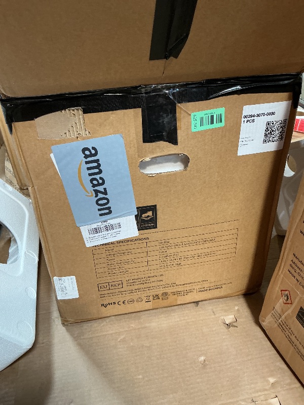 Photo 1 of **NON FUNCTIONAL** HAVA 2025 NEW Upgraded Countertop Dishwasher with Water Softener and Enhanced Energy Efficiency, Portable Dishwasher with 8 Wash Programs, Child Lock & Delayed Start Function, No Installation Needed