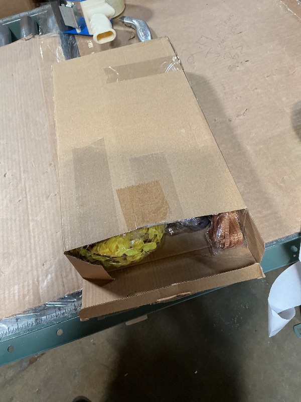 Photo 1 of *** RECOMENDED FOR PARTS/ POSSIBLY MISSING PIECES** Baquler 2 Pcs Fake Forsythia Tree Lamp Artificial Yellow Flowers Tree Lamp Forsythia Stems Birch Tree with LED Lights Spring Artificial Stem Flowers for Easter Home Party Wedding Holiday Spring Decor