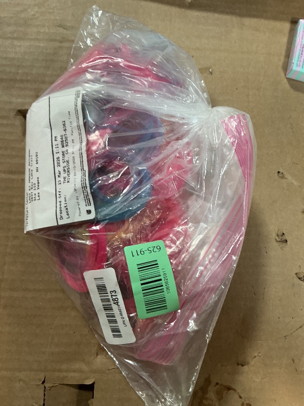 Photo 1 of ***NEEDS TLC HAS MINOR TANGLES*** BERON Women Rainbow Wig Long Colorful Wavy Curly Wig for Girls Adult Multi Color Wigs for Cosplay Party Multicolor Wigs with Cap