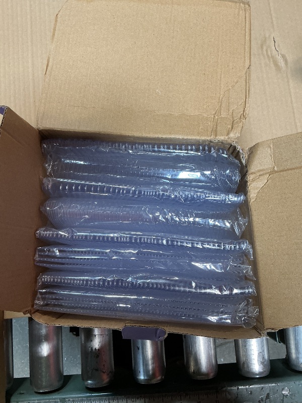 Photo 1 of [400 Count] Clear Plastic Forks and Spoons Set Bulk - Heavy Duty Disposable Spoons and Forks Silverware, Plastic Utensils Cutlery Set for Party