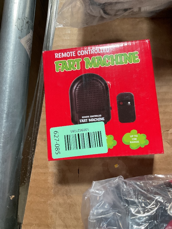 Photo 1 of ***MISSING REMOTE*** Fart Machine with Remote, Remote Controlled Fart Machine with Different Realistic Sounds Portable Farting Machine Toy Pranks Jokes Gag Gift for Kids Adults Pocket Size