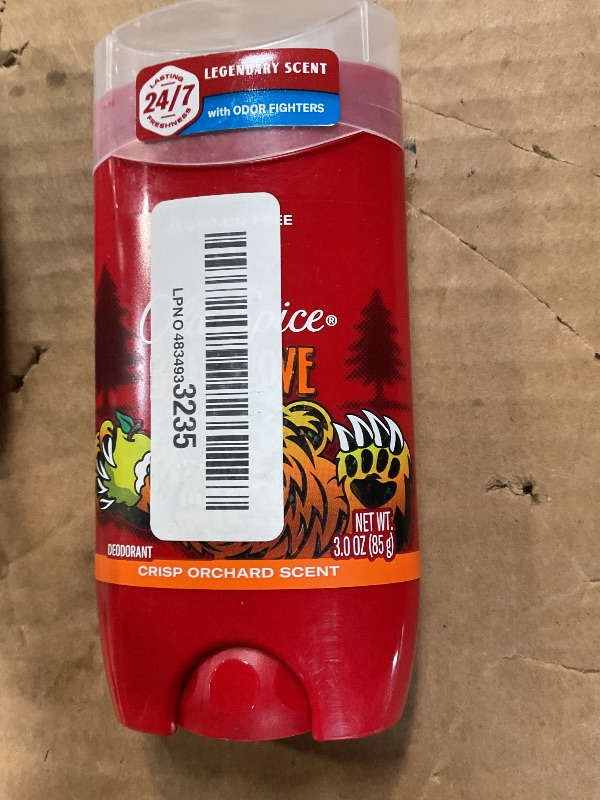 View 2 of ****JUST A SINGLE ****Old Spice Aluminum Free Deodorant for Men, 24/7 Odor Protection, 24/7 Freshness & Lasting Scent, Goes on Clear, Bearglove with Crisp Orchard Scent, 3.0 oz