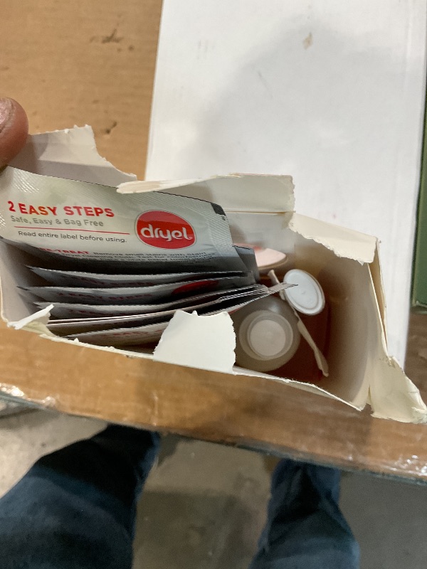 Photo 1 of ***POSSIBLY MISSING ITEMS***dryel At-Home Dry Cleaner Starter Kit, Gentle Laundry Care for Special Fabrics and Dry-Clean-Only Clothes, 6 Loads