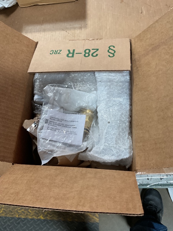 Photo 1 of **MISSING ASSEMBLY PIECES** Delta Faucet Modern Brushed Nickel Tub and Shower Trim Kit, Shower Faucet with Single-Spray Touch-Clean Shower Head, Stainless T14467-SS-PP (Valve Not Included)