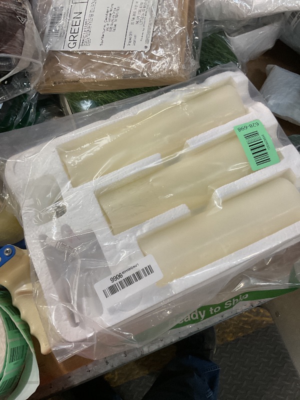 Photo 1 of *** SIX OUT OF 10 ***Vinkor Flameless Candles Battery Operated Candles Real Wax Pillar LED Candles with 10-Key Remote and Cycling 24 Hours Timer (Ivory 4" 5" 6" 7" 8" 9")