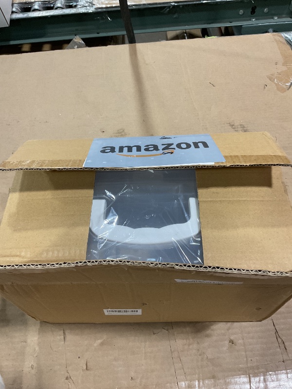 Photo 1 of 12.9in Three-Layer Multipurpose Storage Box with Handle Portable Tackle Box Folding Art & Craft Case Sewing Supplies Organizer for Makeup, Medicine, Nail, Hair Accessories (White)