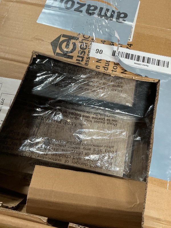 Photo 1 of *** PARTIAL SET/ MISSING DRAWERS*** Household Essentials Victorian Style 4-Drawer Storage Organizer Unit, Black and Grey