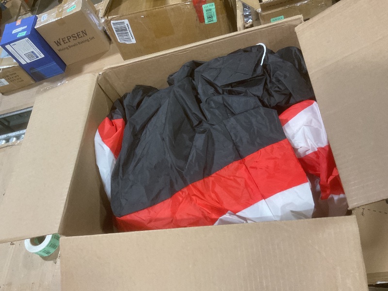 Photo 1 of 12 Ft by 5.9 Ft Christmas Inflatables Nutcracker Outdoor Decorations, Giant Christmas Blow up Hold Candy Cane Built in LED Lights, Xmas Inflatable Decor Holiday Party Yard Garden Lawn