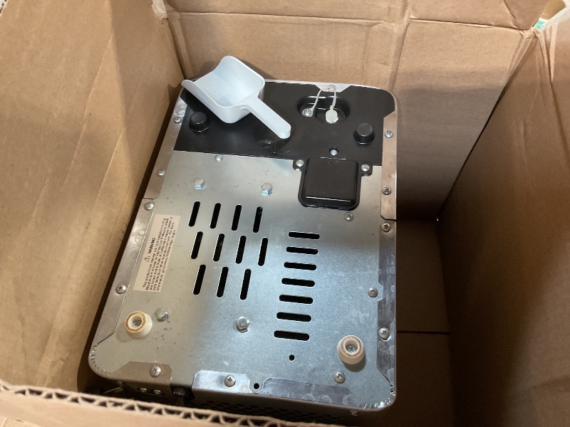 Photo 1 of ***FOR PARTS ONLY/NON-FUNCTIONAL*** EUHOMY Ice Cube Maker Machine Countertop, 2 Ways to Add Water, 45Lbs/Day 24 Pcs Ready in 13 Mins, Self-Cleaning Portable Compact, with Ice Scoop & Basket, Perfect for Home/Kitchen/Office/Bar