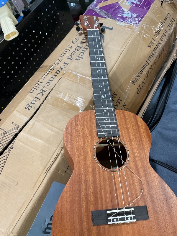 Photo 1 of ***E STRING SNAPPED**Baritone Ukulele, 30 Inch Professional Musical Instrument Ukelele for Adults Horse Uke Beginner Kit W/Gig Bag Strap OEM Strings Hawaiian Guitar Ukalalee Yukalalee Ukalele Yukelele