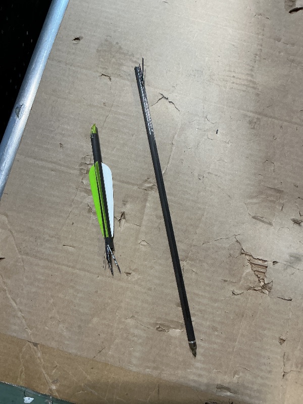 Photo 1 of **ONE BROKEN ARROW**BearX Intense Ready to Shoot Crossbow Package with Scope, Quiver, Bolts, Cocking Rope, and Wax, Strata Finish, One Size (AC03A2AA185)