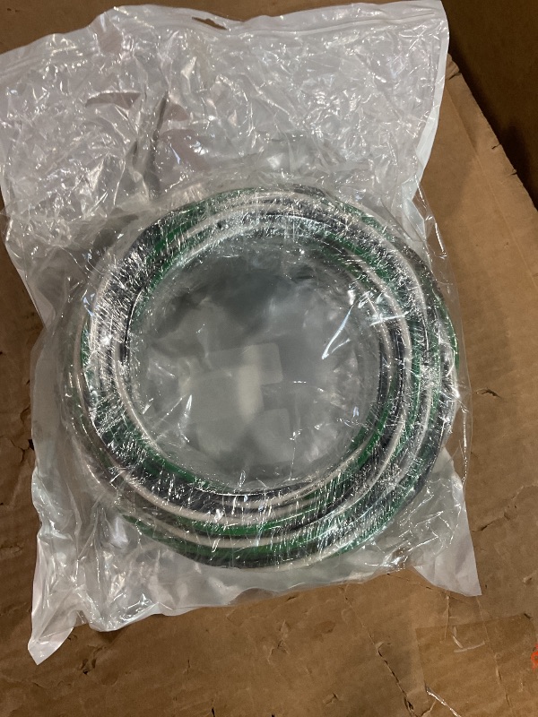 Photo 1 of 10 AWG THHN Wire 50FT 3-Color Set (Black/White/Green) Stranded Copper, Pre-Twisted Conductors, THHN/THWN-2 Rated, 600V, Nylon Jacket for Conduit, Residential & Commercial Wiring