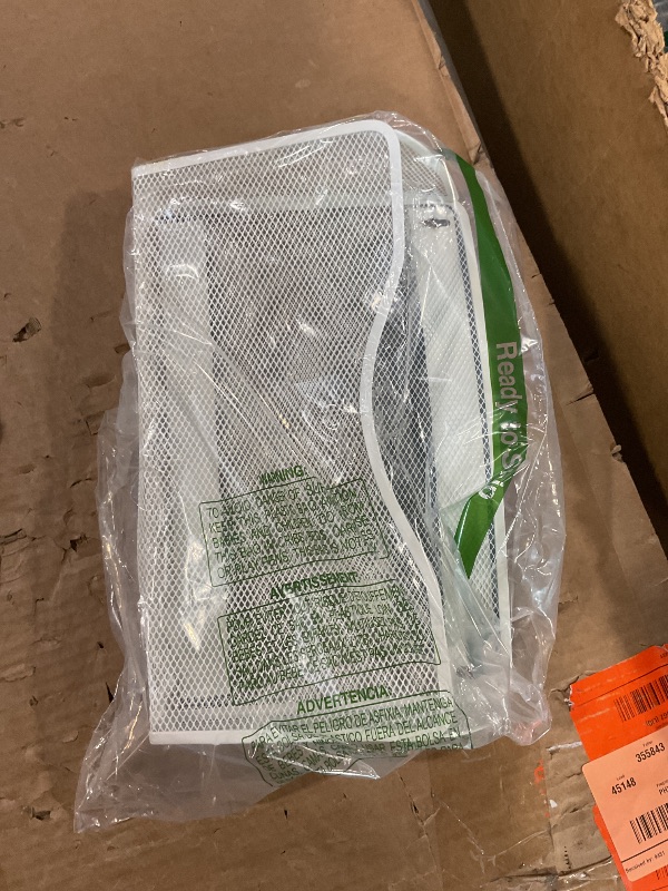 Photo 1 of **BENT**LQPAFZ Magnetic File Holder 1 Pockets File Folder Organizer, Office Hanging Magazine Rack for File Cabinets, Magnetic Paper Holder, No Drilling Mail Organizer for Refrigerator, Office