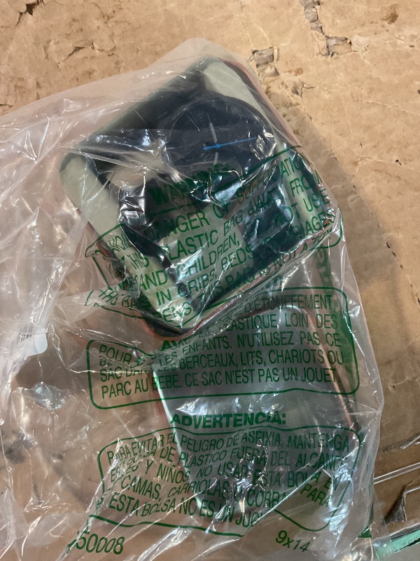 Photo 1 of **WATCH FACE SCRATCHED** Fossil Men's Minimalist Quartz Watch, Stainless Steel Black Three-Hand Watch for Men, Color: Black