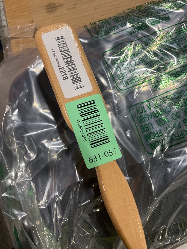 Photo 1 of 100% Boar Bristle Slick-Back Brush | Natural Wooden Styling Tool to Restore Shine & Frizz Control, Smooth Flyaways | Teasing to Add Volume | Perfect for Sleek Ponytails, Buns & Men's Beard Grooming