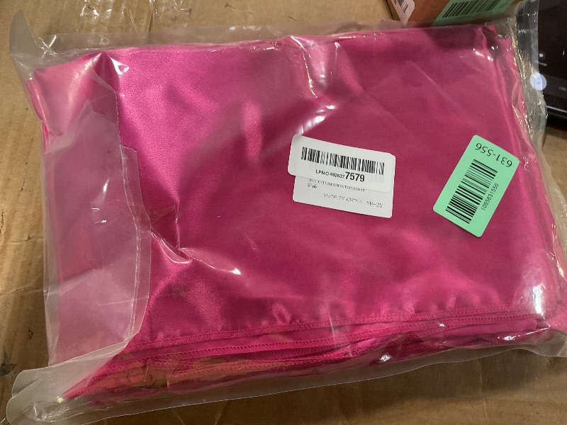 Photo 1 of 10 x 7 Feet Fuschia Backdrop Curtain for Partie, Background Curtains for Photoshoot, Birthday, Wedding, Halloween, Thanksgiving, Christmas, New Year Party Decorations 5Ft x 7Ft, 2 Panels